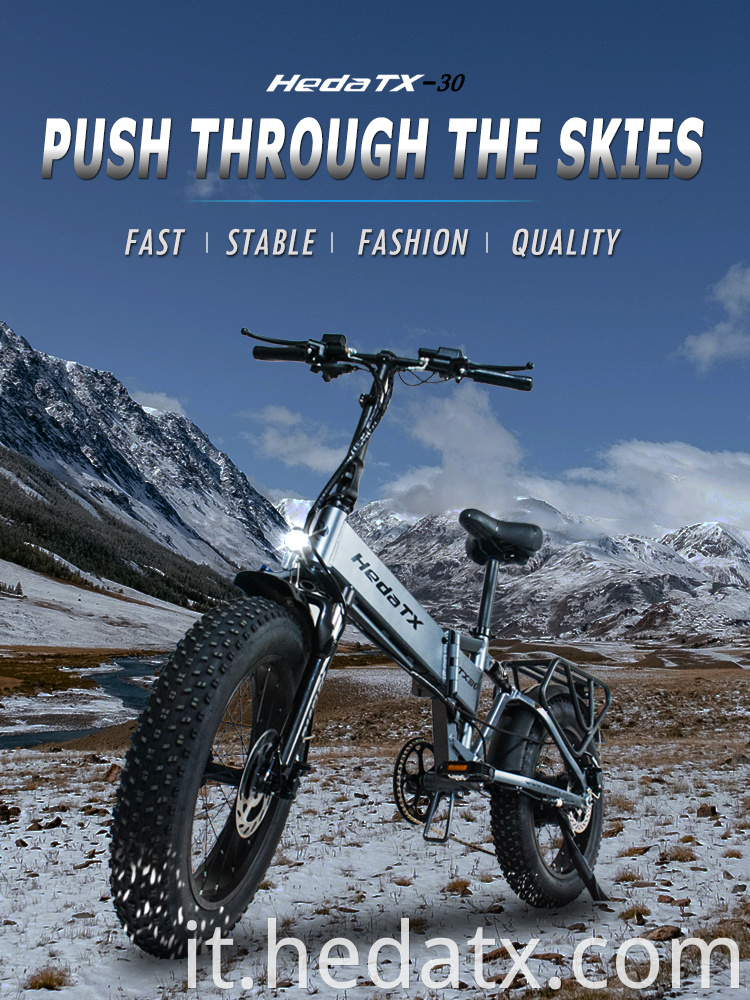 Convenient Fat Tire Electric Bike